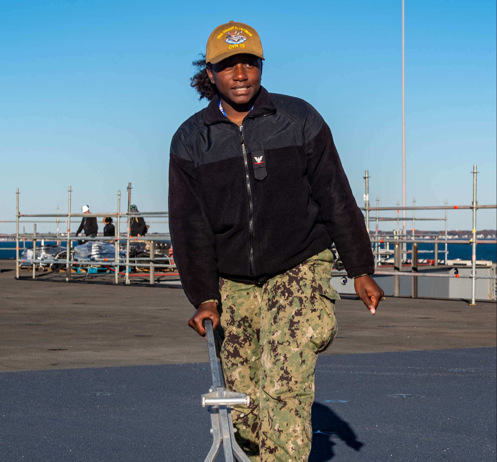 Norfolk native serves aboard USS Harry S. Truman Norfolk native serves aboard USS Harry S. Truman